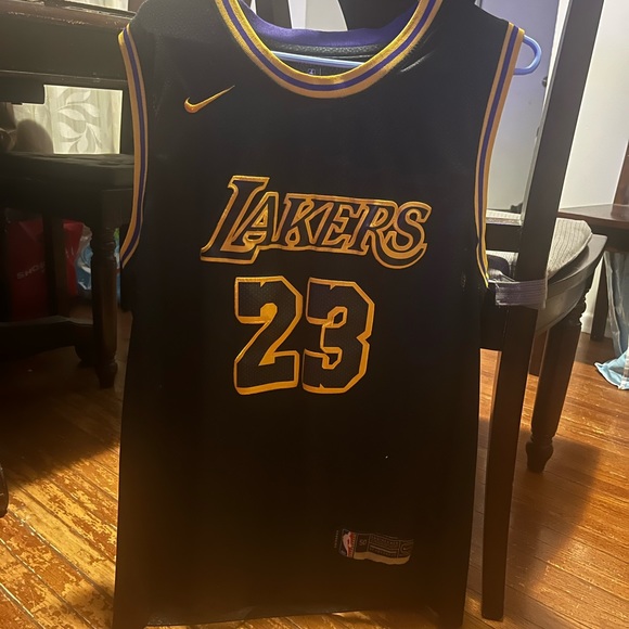 LAKERS BLACK MAMBA LEBRON JAMES JERSEY 100% Authentic & Licensed LIMITED EDITION - Picture 2 of 4
